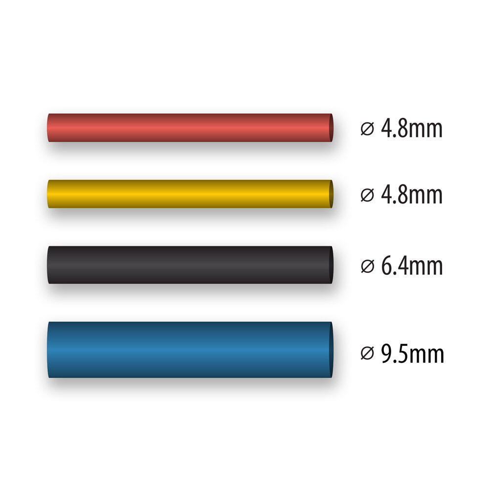 Tubo fessible termoretrabile 4.8 - 9.5 mm