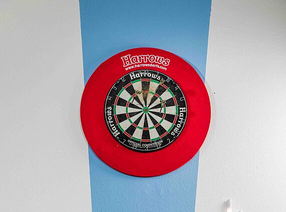 Setting up a dart room
