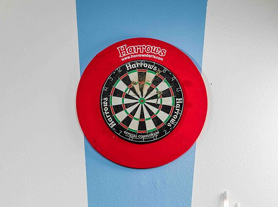 Setting up a dart room