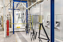 coating of bicycle frames at cycle union