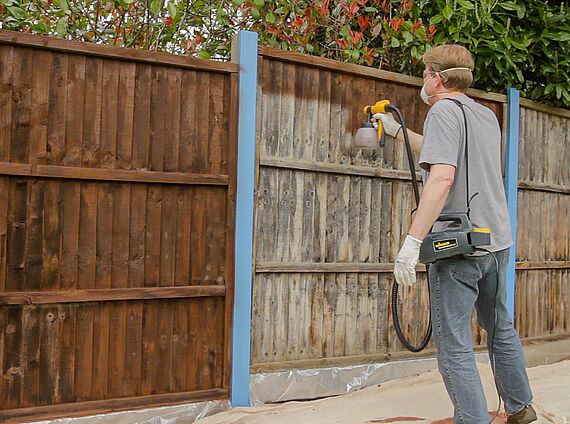 Painting Wooden Fences