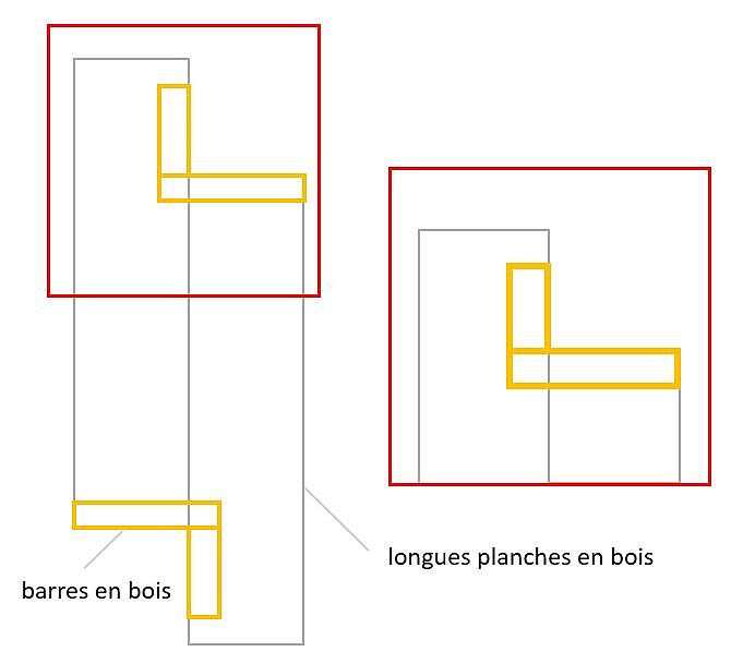 Wagner Projet banc en bois croquis