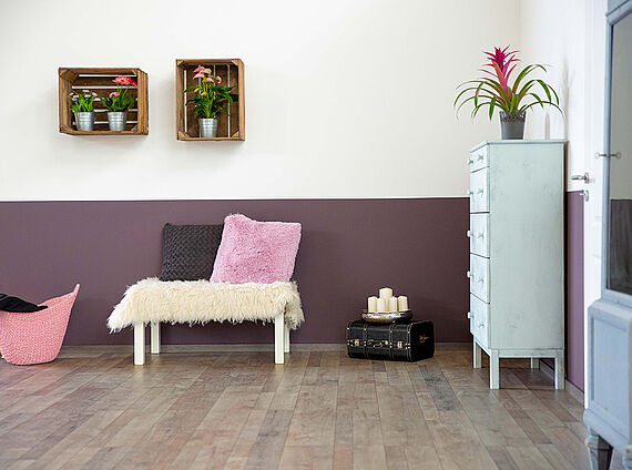 Living room in vintage style