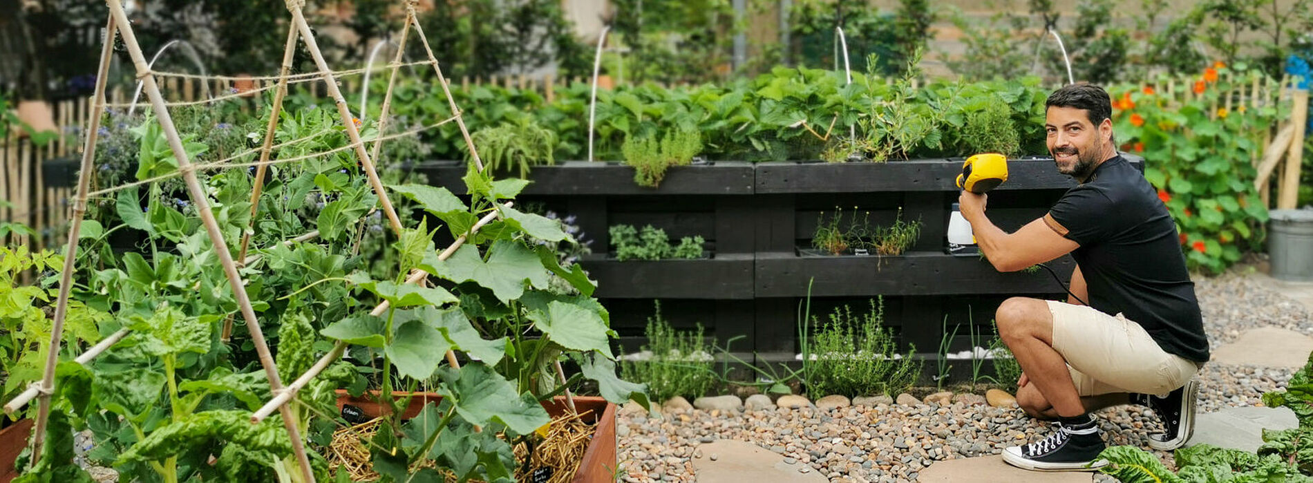 Build a raised bed yourself