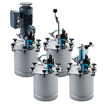 Material pressure tanks, type LDG 10
