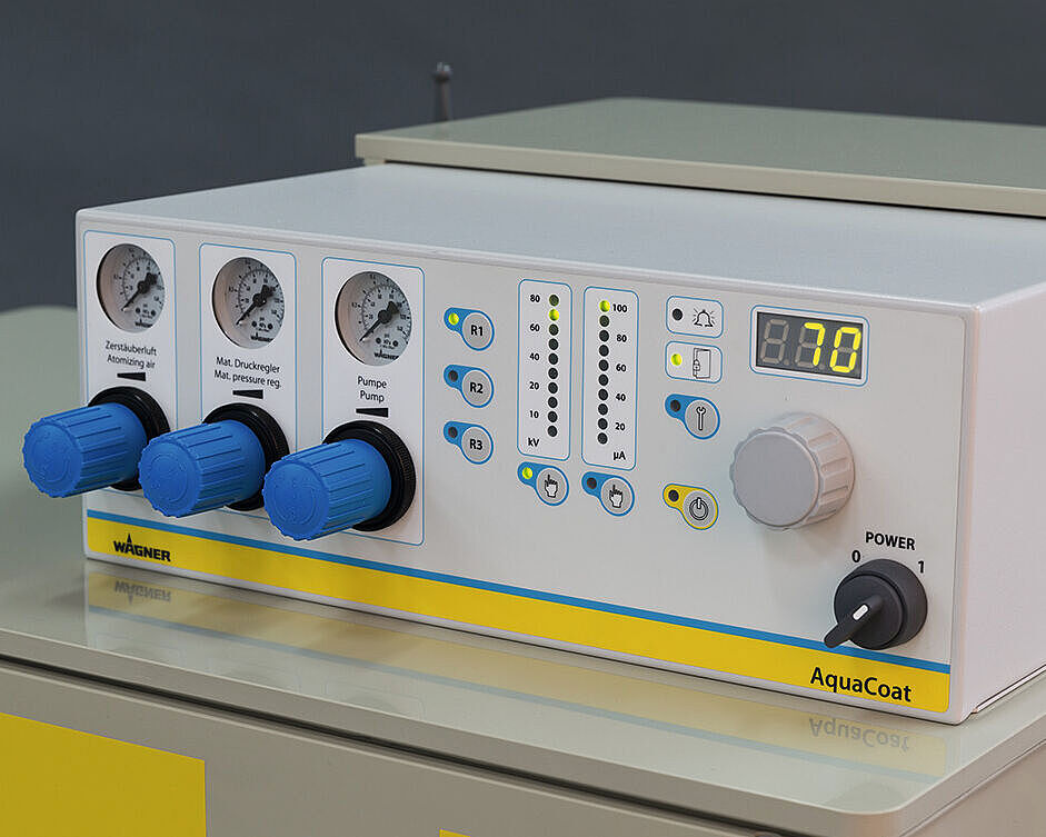 control unit liquid coating by wagner