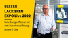 BESSER LACKIEREN EXPO Live Oktober 2022 - Energieeffizienz mit E-Line