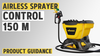 Airless Sprayer Control 150 M - Setup, Tips & Tricks, Cleaning, Maintenance | WAGNER