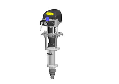 Low-pressure piston pump