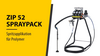 Prolymer Spritzapplikation mit ZIP 52 Spraypack von WAGNER