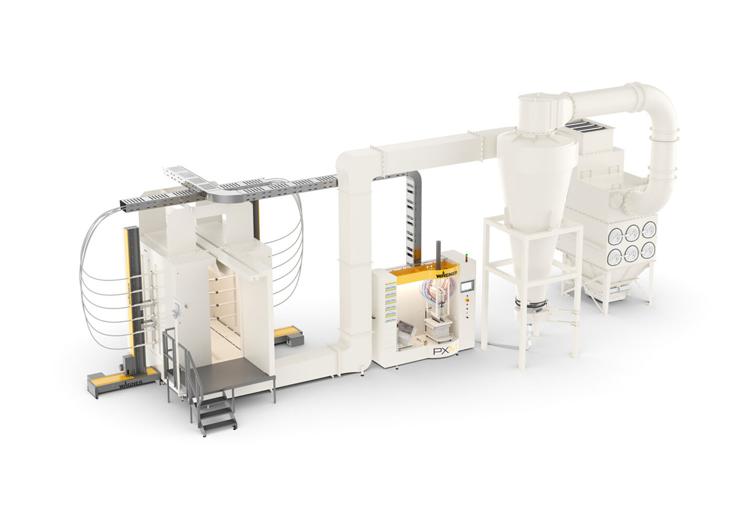 E-Line Plus system - All products powder coating