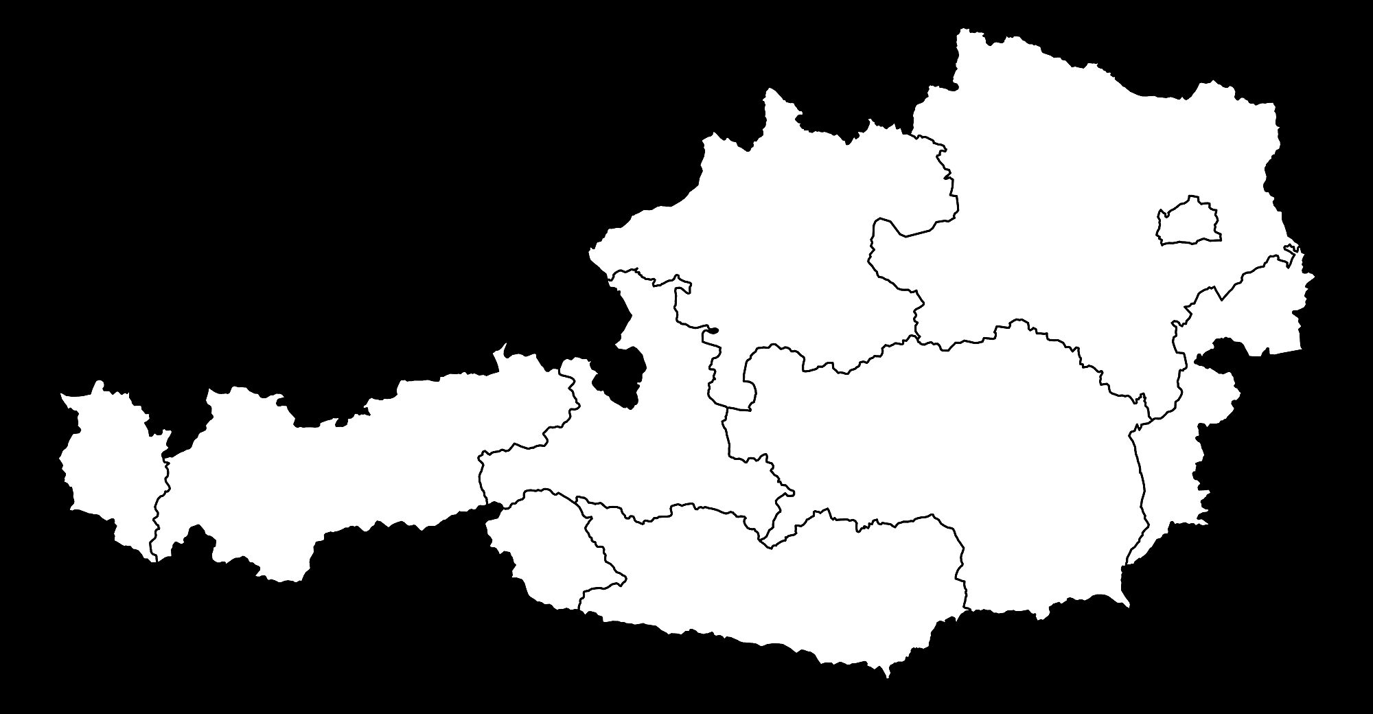 WAGNER service sales Austria map 2000x1040