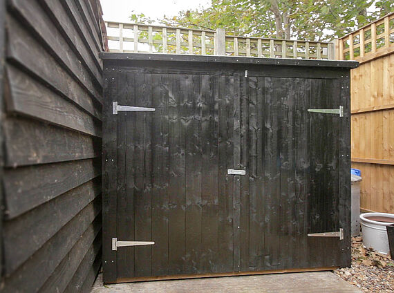 Build your own bicycle garage