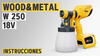 Wood&Metal Sprayer W 250 18V - Puesta en servicio, Consejos, Limpieza, Mantenimiento | WAGNER