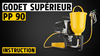 5 litres godet supérieur pour la PowerPainter 90 Skid - Mise en service, Application, Nettoyage