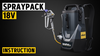 SprayPack18V -  Mise en service, Application, Nettoyage, Maintenance | WAGNER