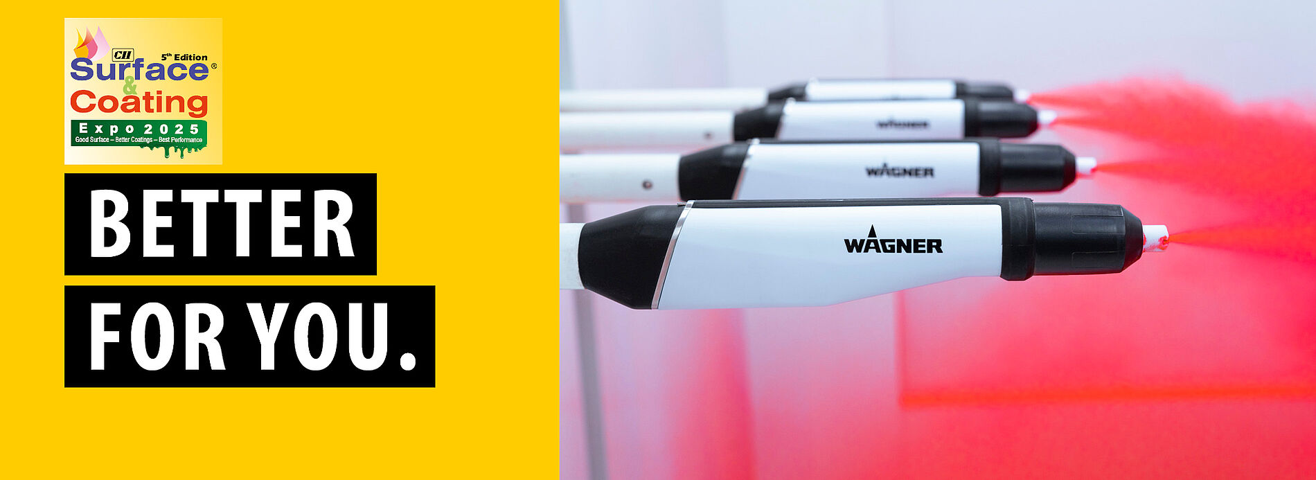 Meet WAGNER at the Surface & Coating Expo 2025