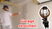 Garageninnenwände spritzen mit Ede