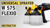 Universal Sprayer w 575 FLEXiO - Inbedrijfstelling, Reiniging, Onderhoud, Toebehoren | WAGNER
