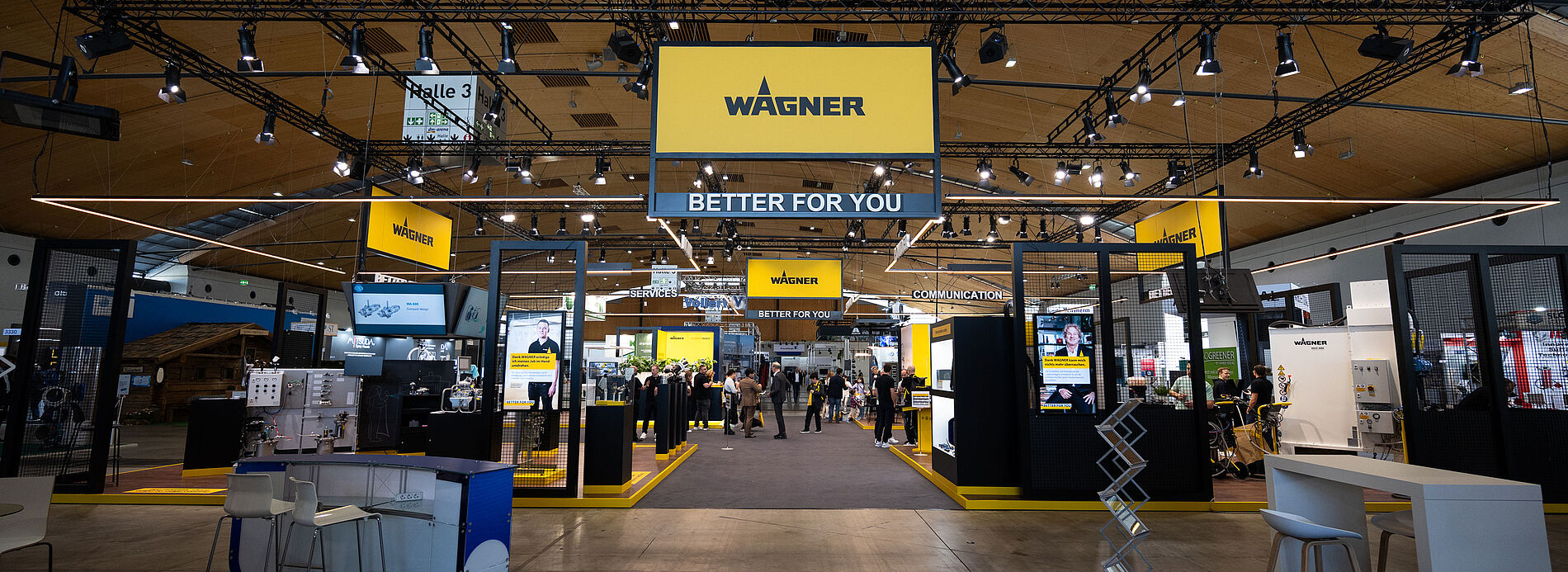 Wagner Group Farbe Messe Beratungsgespräch