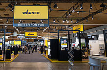 Wagner Group Farbe Messe Beratungsgespräch