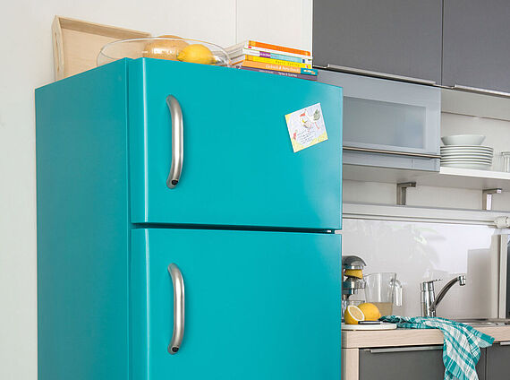 Kühlschrank lackieren