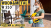 Wood&Metal Sprayer W 250 18V - Lo spruzzatore a batteria per vernici per legno e metallo | WAGNER