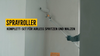 SprayRoller von WAGNER | Komplett-Set für Airless spritzen und walzen