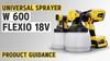 Universal Sprayer W 600 FLEXiO 18V - Setup, Cleaning & Accessories | WAGNER