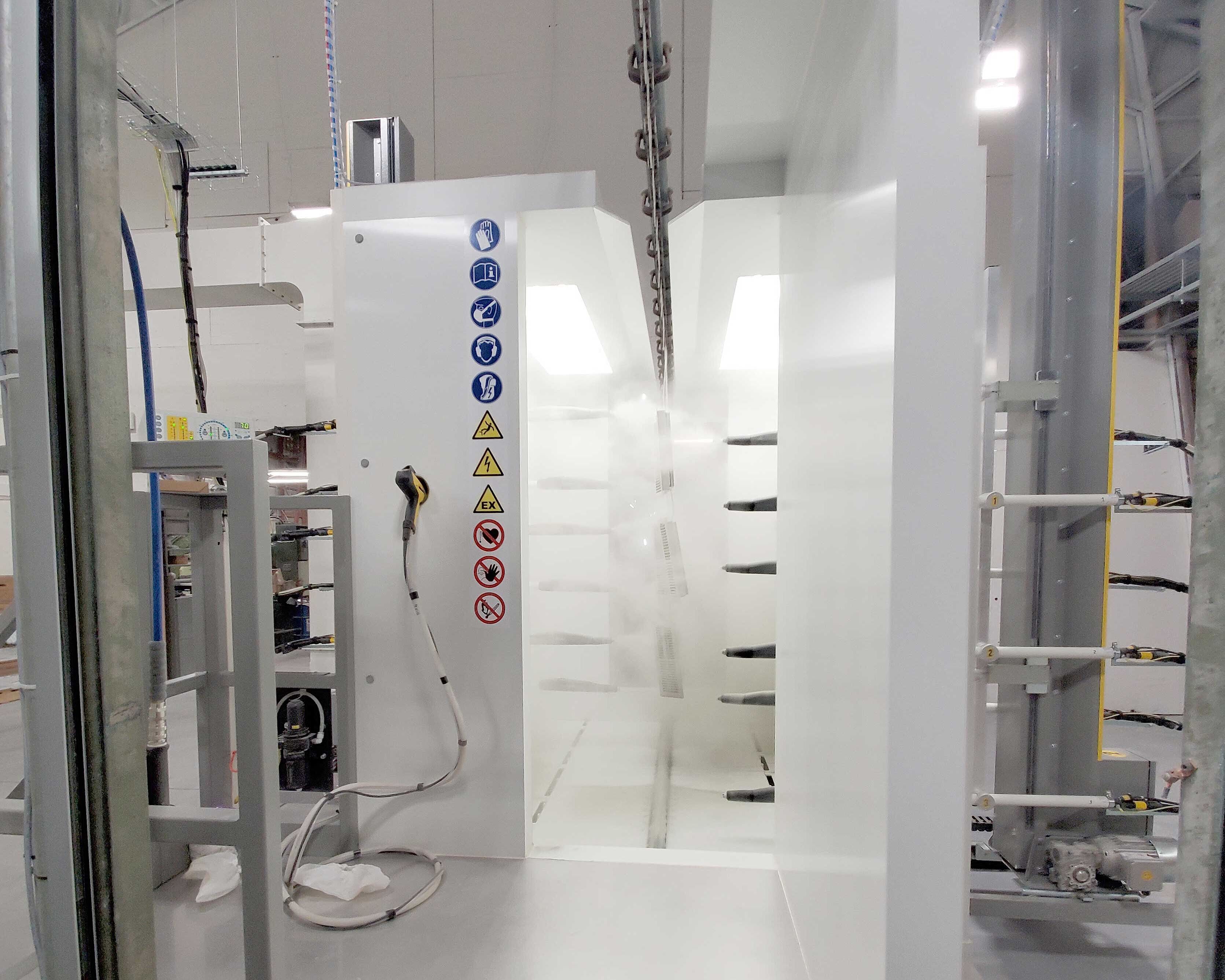 e-line powder coating system by wagner