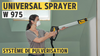 Universal Sprayer W 975 FLEXiO - Application sans effort grâce à la lance de pulvérisation | WAGNER