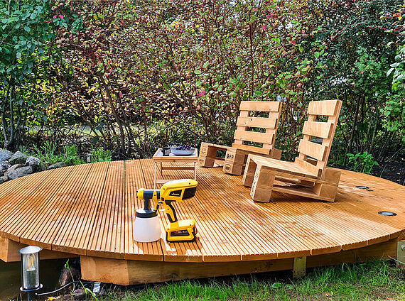 Build your own wooden deck