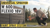 Battery-operated paint sprayer for unlimited flexibility - Universal Sprayer W 600 FLEXiO | WAGNER