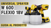 Universal Sprayer W 600 FLEXiO 18V - Set up, pulizia e accessori | WAGNER