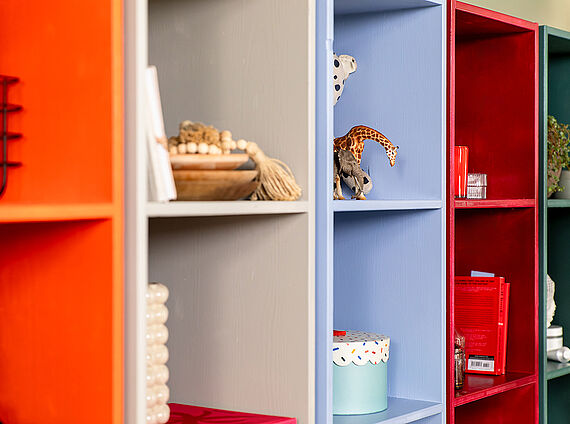 Paint shelf