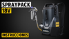SprayPack18V - Puesta en marcha, Aplicación, Limpieza, Mantenimiento | WAGNER