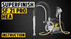 SuperFinish SF 21 Pro HEA - Mise en service, Application, Nettoyage | WAGNER