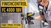 FinishControl FC 4000 18V - The cordless XVLP paint sprayer | WAGNER