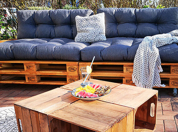 Construire un salon de jardin