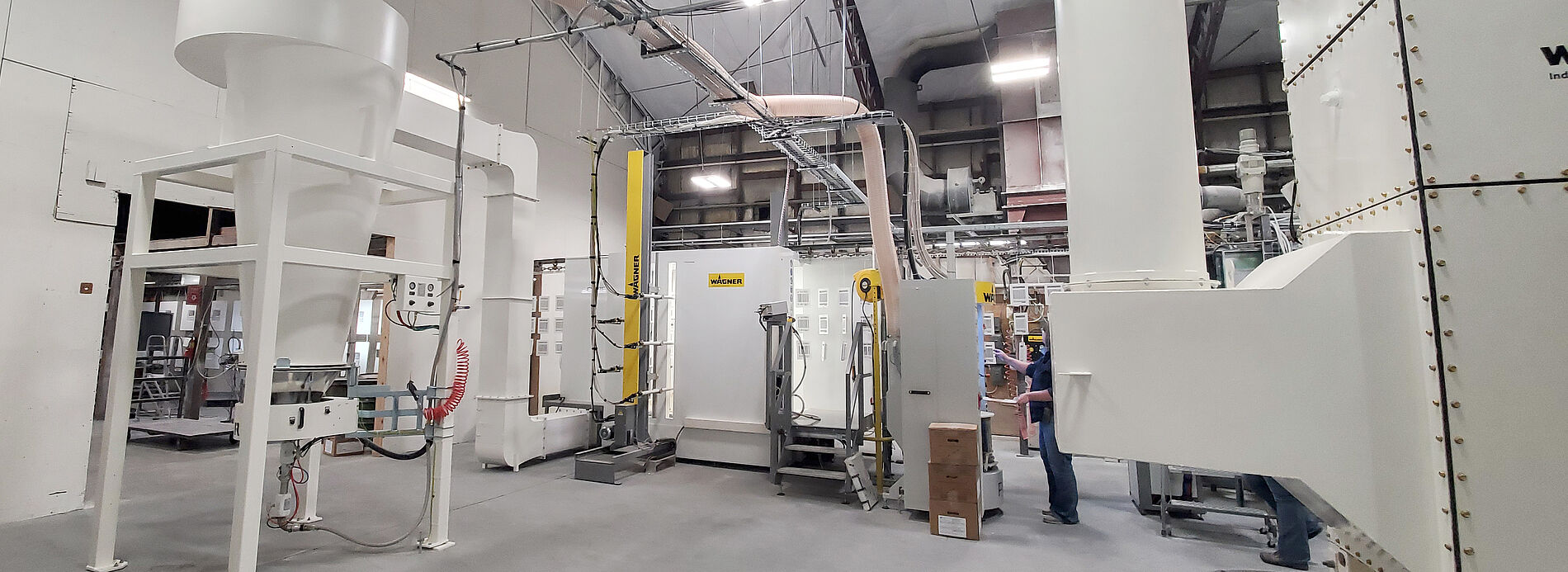 e-line powder coating system by wagner