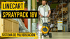 Carro de marcado LineCart + SprayPack 18V: accesorios para un marcado preciso del suelo | WAGNER