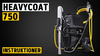 HeavyCoat HC 750 - Förberedelse, Påföring & Rengöring | WAGNER