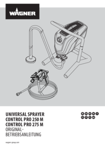 Manual de instrucciones Control Pro 250M
