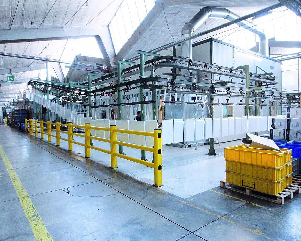 powder coating system
