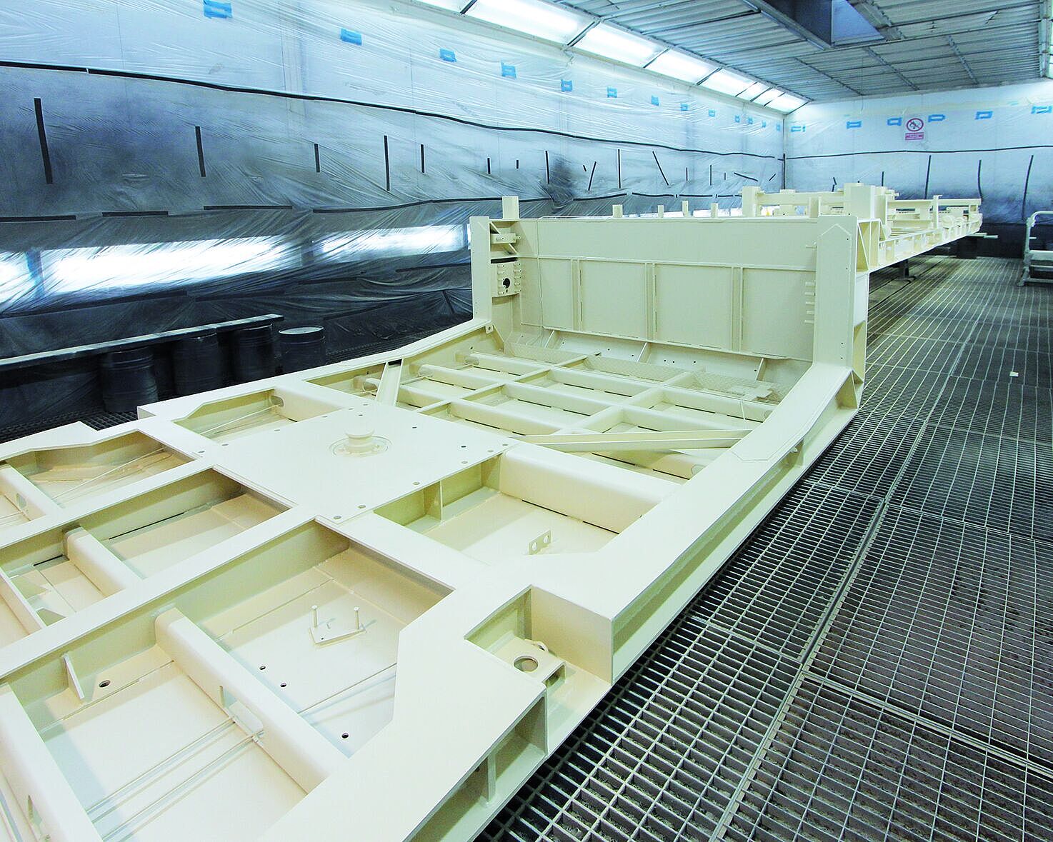 liquid coating booth