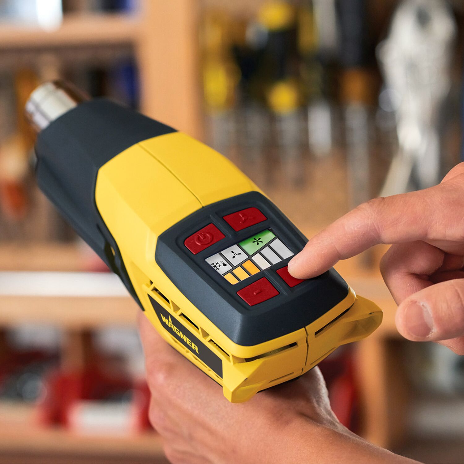 The powerful adaptable heat gun for a range of DIY jobs