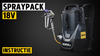 SprayPack 18V - Inbedrijfname, Toepassing, Reiniging, Onderhoud | WAGNER