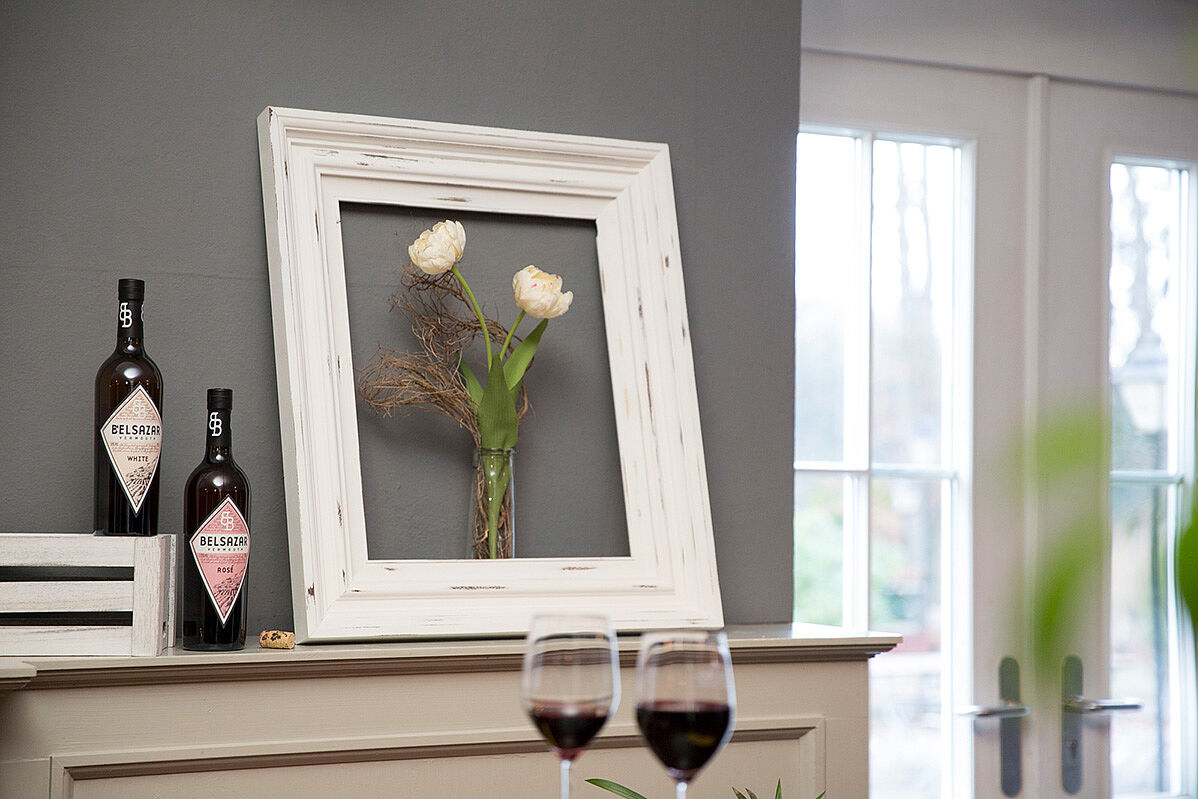 Das Ergebnis: ein Bilderrahmen im Shabby Chic Look
