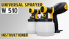 Universal Sprayer W 510 - Så här gör du, Tips, Rengöring, Underhåll & Tillbehör | WAGNER