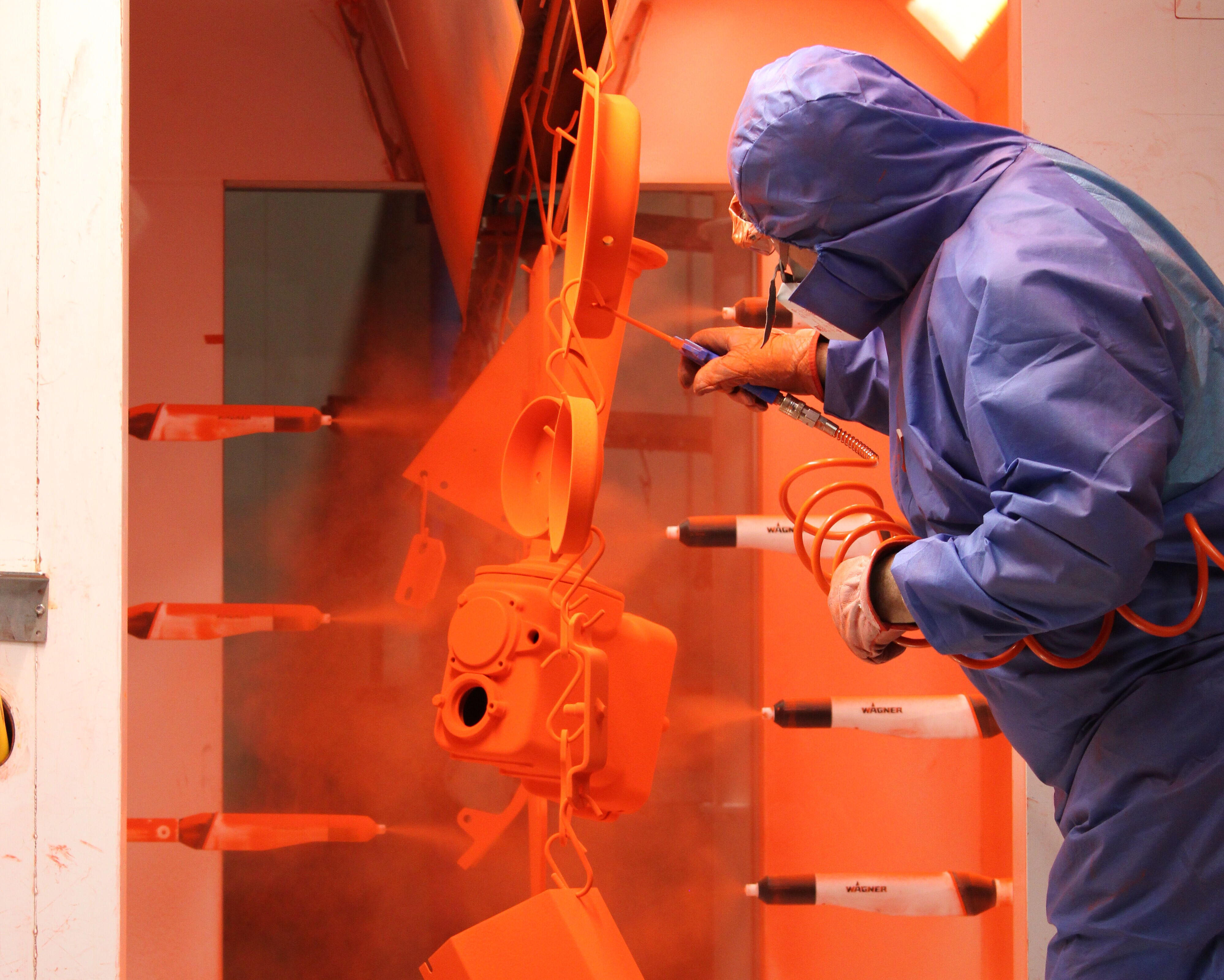 manual powder coating